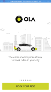 Ola cab कैसे बुक करें