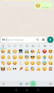 whatsapp me emoji kaise use kare